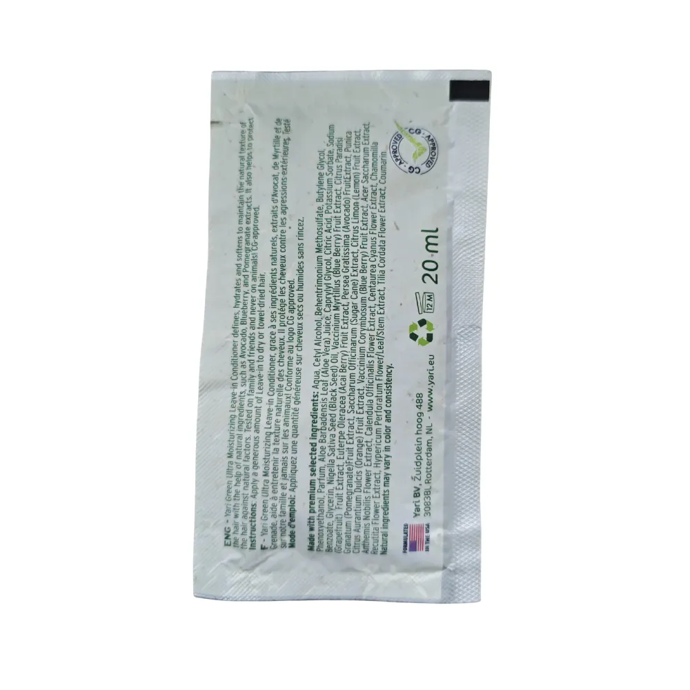 Muestra Yari Green Curls Leave In Sulfate Free 20ml - 1